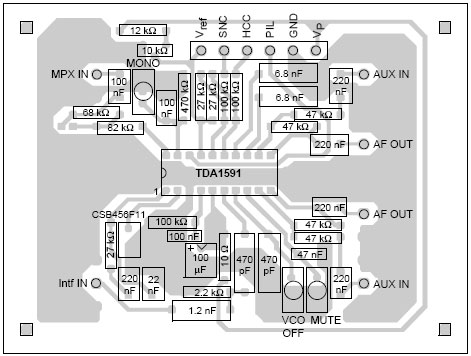 TDA1591 Stereo Decoder